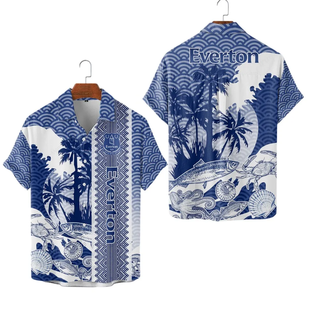 Everton  Hawaiian Shirt, All Over Print Shirt KH271025008