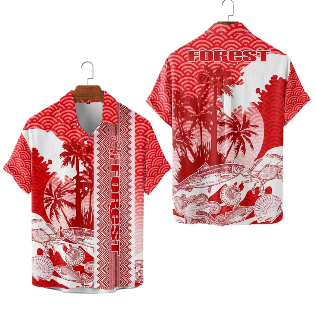 Nottingham Forest  Hawaiian Shirt, All Over Print Shirt KH271025014