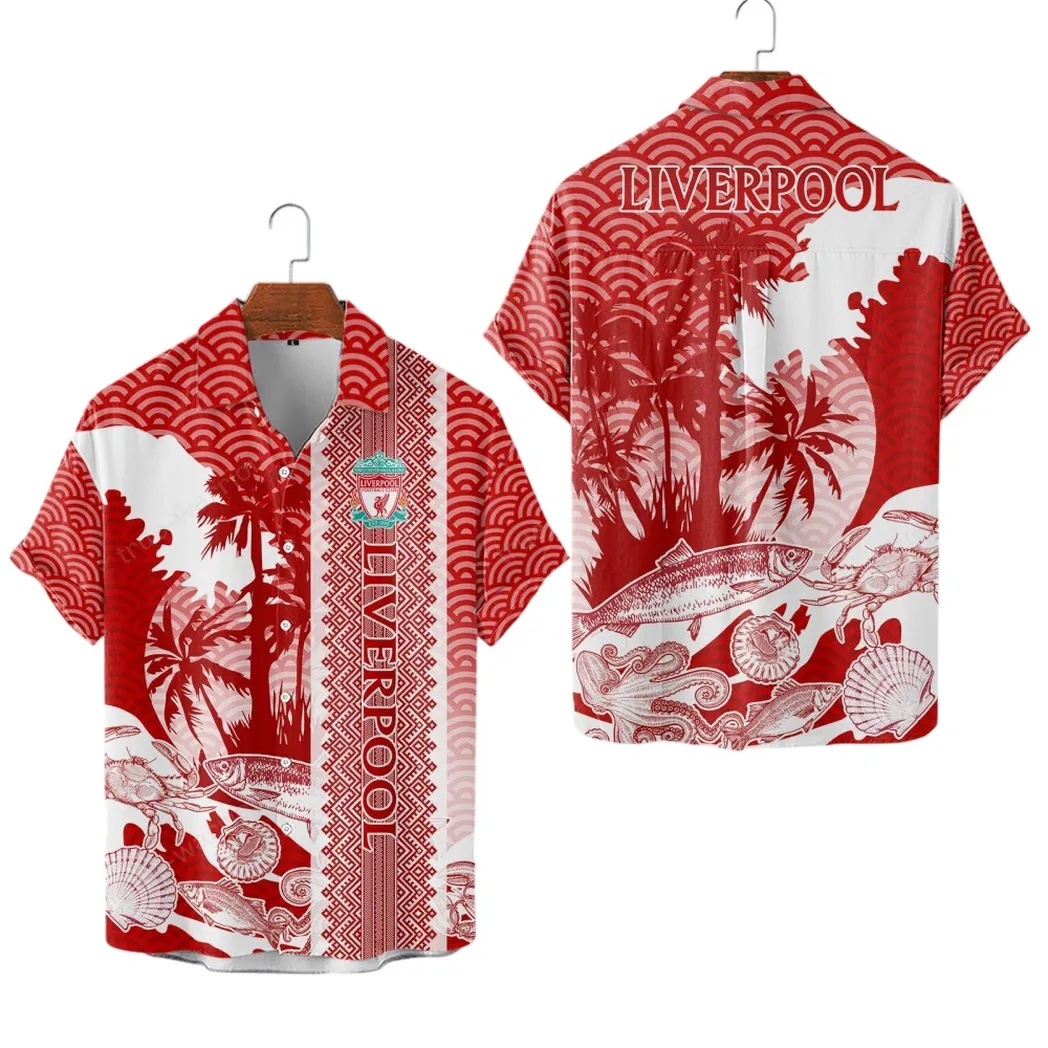Liverpool  Hawaiian Shirt, All Over Print Shirt KH271025020